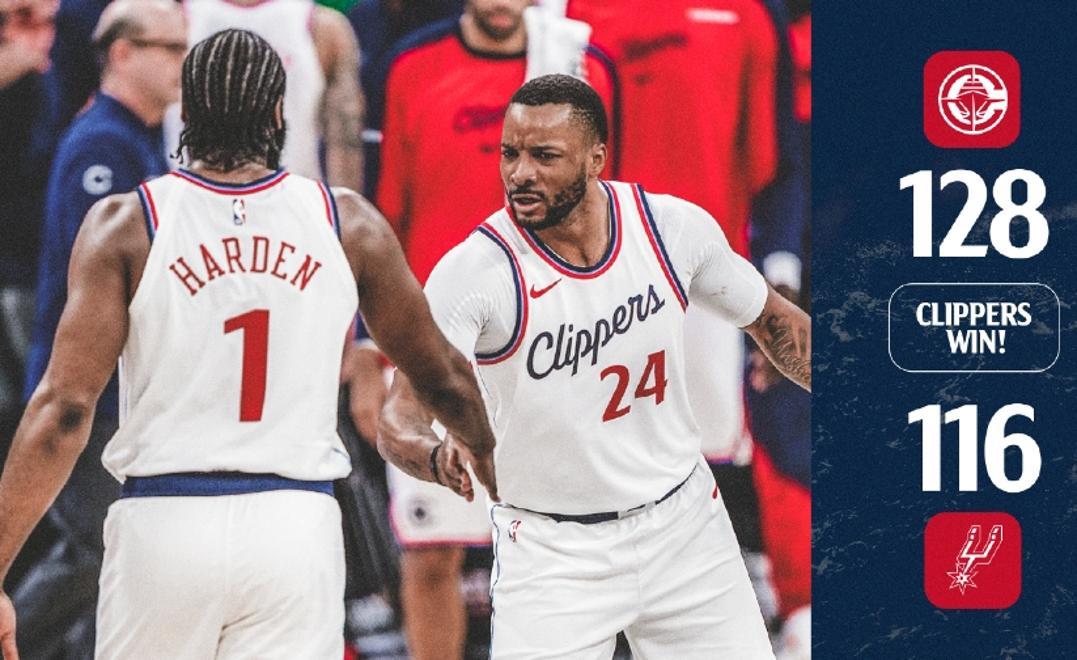 包含快船再胜一场,继续领跑西部的词条 包含快船再胜一场,继续领跑西部的词条