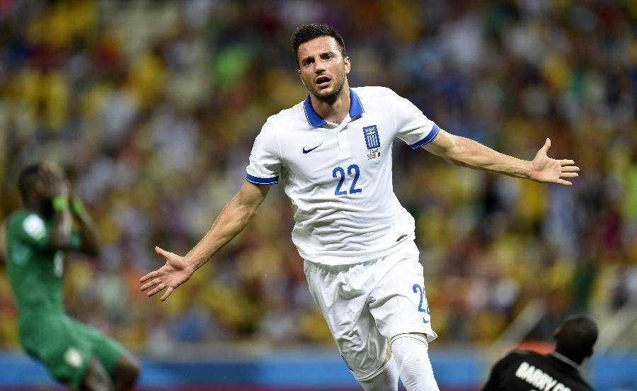 希腊球员在欧洲联赛中表现抢眼 希腊球员在欧洲联赛中表现抢眼